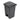 EDLP - Jantex Kitchen Pedal Bin Black - 45Ltr