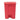 EDLP - Jantex Kitchen Pedal Bin Red - 65Ltr